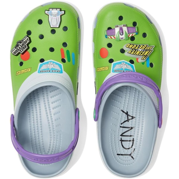 NWT! Crocs Disney Pixar Toy Story Classic‎ Clogs, Grey,SIZE-7 US Men main image 4